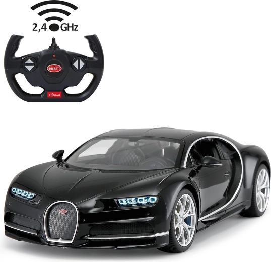 Jamara Bugatti Chiron RC auto 1:14 czarne 2,4 GHz - 1 szt.