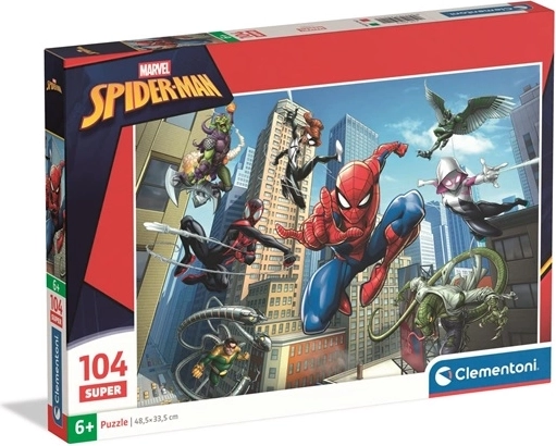 Puzzle Clementoni Super Spider-Man 104 elementy