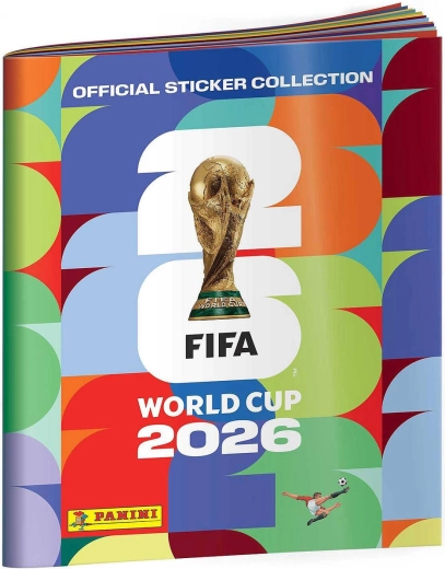 Kolekcjonerski album na naklejki Panini FIFA World Cup 2026 z miękką oprawą