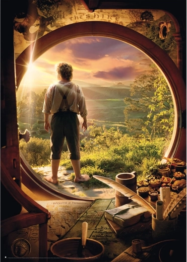 Puzzle Hobbit: Opuszczenie Bag End 1000 elementów