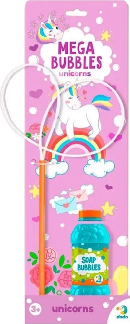 Mega bańkolot Jednorożec 450 ml
