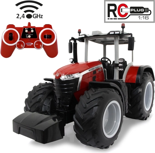 Zdalnie sterowany traktor Massey Ferguson 8S.285 w skali 1:16