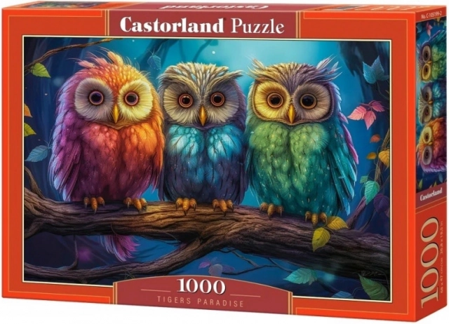 Puzzle 1000 elementów Trzy małe sowy