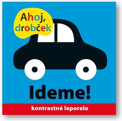 Cześć maluszku, ruszamy! kontrastowa książeczka