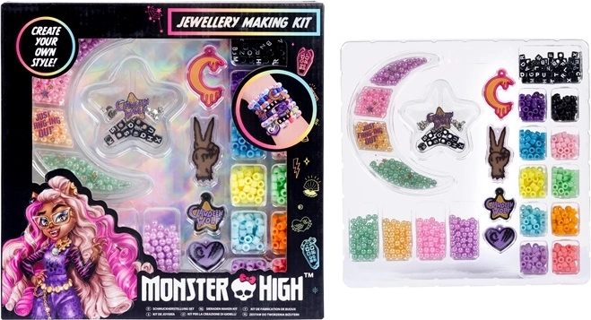Monster High zestaw koralików do tworzenia biżuterii