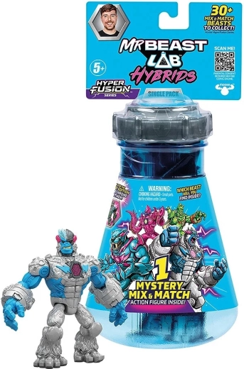 Figurka MRBEAST Lab Hybrids Hyper Fusion – tajemniczy mix & match