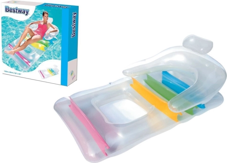 Nadmuchiwane leżak i fotel do wody 165 × 89 cm BESTWAY