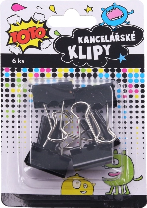 Klamry biurowe 25 mm, 6 szt.