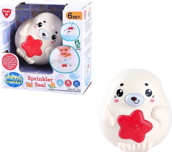 Playgo pływający foka do wanny z tryskaniem wody