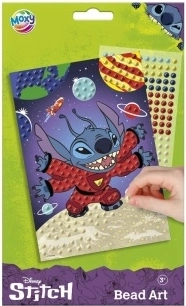 Wykonaj obrazek Stitch – kreatywny zestaw z naklejkami koralikowymi