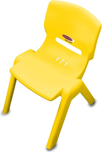 Dziecięce krzesełko Jamara Smiley żółte - 1 sztuka