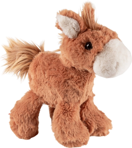 Pluszowy konik Flaucherie brązowy 30 cm Sigikid