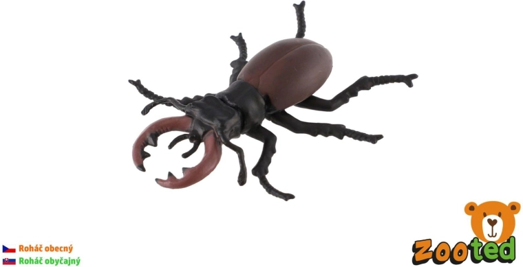 Plastikowa figurka jelonka rogacza 8 cm