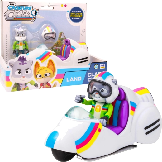 PMI Zwierzęce Zagadki figurka Sam Snow i motocykl (The Creature Cases)