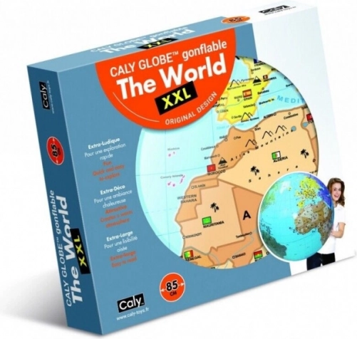 Piłka Caly Globus 85 cm - Świat