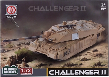 Zestaw konstrukcyjny czołgu Challenger 2