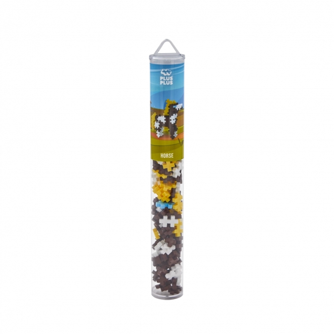 Kreatywne Klocki Plus-Plus Tuba Koń 100 szt.