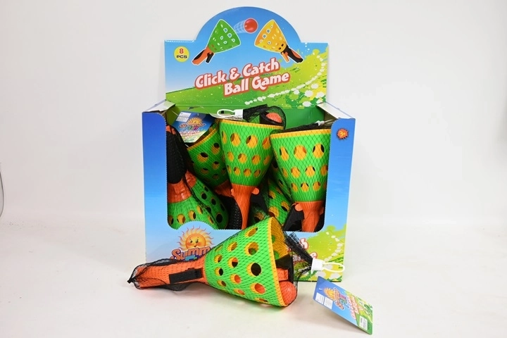 Łapacz piłek 24 cm z piłeczkami