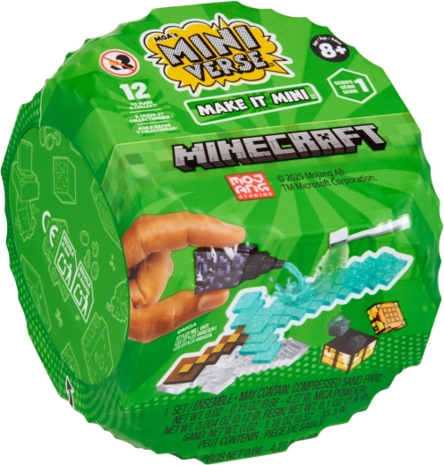 MGA's Miniverse Make It Mini Minecraft kreatywna niespodzianka - 1 sztuka