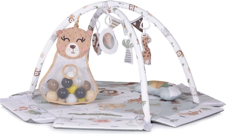 Chipolino mata edukacyjna z piłeczkami 2w1 Animal Adventures