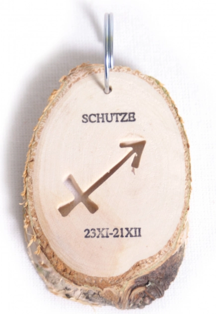 Drewniana zawieszka znak Strzelec small foot