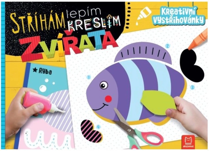 Wycinam, kleję, rysuję – zwierzęta (kreatywne wycinanki)