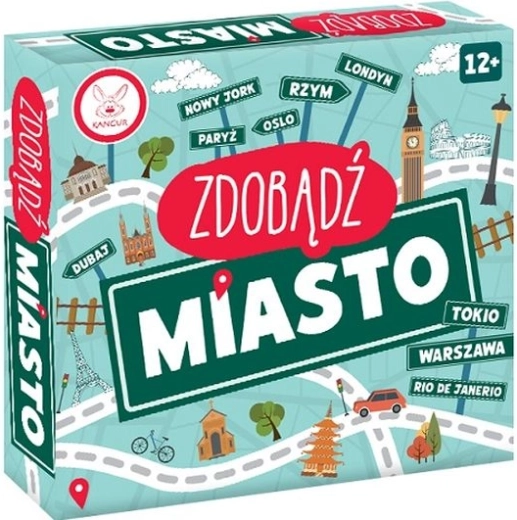 Zdobądź miasto – rodzinna gra wiedzy i strategiczna