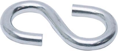 Hak w kształcie litery S 3 × 30 mm (10 szt.)