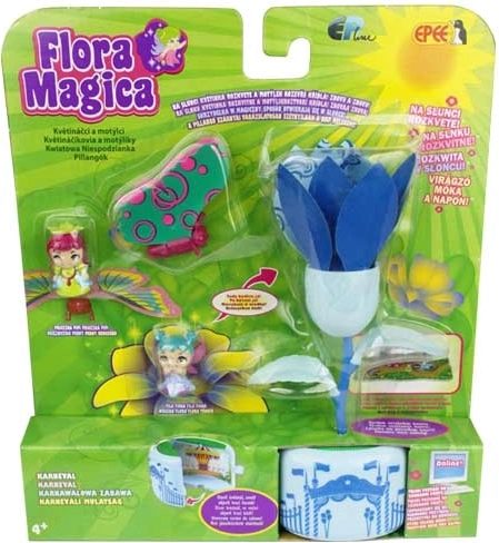 Magiczny kwiat Flora Magica i motylek – zestaw do zabawy 2 w 1