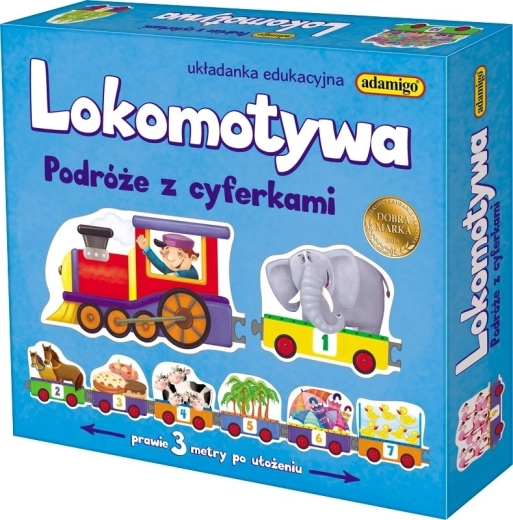 Lokomotywa - przejażdżki z liczbami