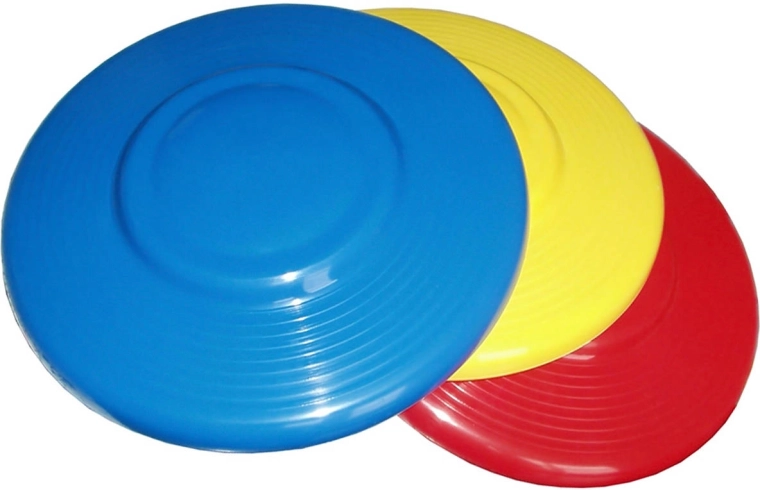 Latający dysk frisbee UFO 22 cm, plastik, mix kolorów - 1 sztuka