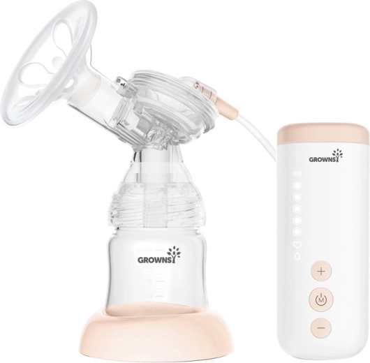 Elektryczny laktator Grownsy różowy