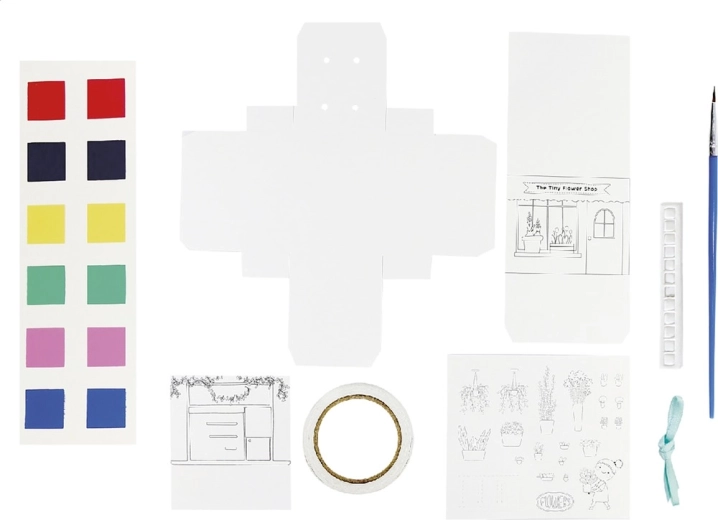 Artissimo mini świat w pudełku – kwiaciarnia