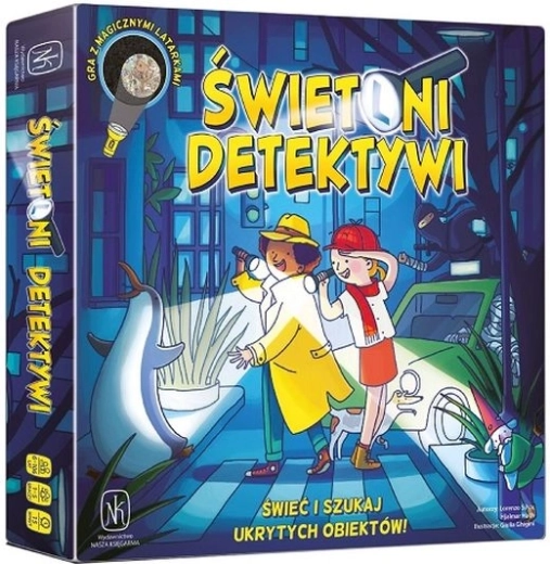 Świetlni detektywi – kooperacyjna gra z magicznymi latarkami