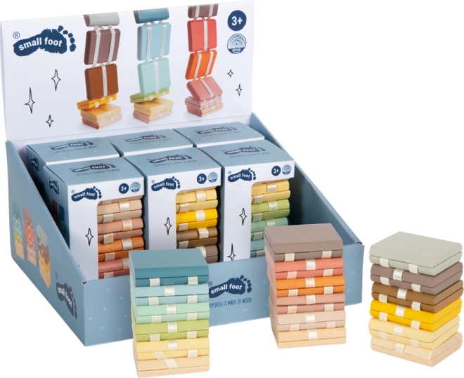 Drewniana łamigłówka Jakubowa drabina