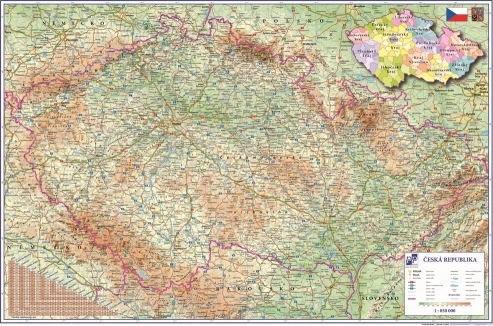 Podkładka na stół z motywem Czech OXYBAG