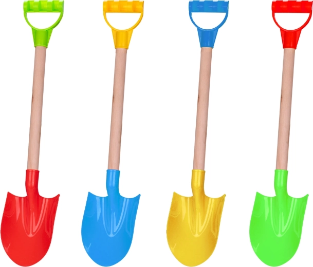 Dziecięca łopatka z drewnianą rączką 57 cm