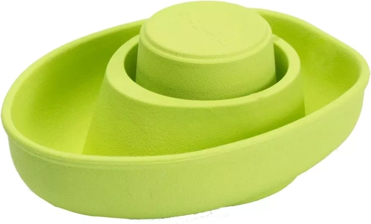 Gumowa łódka PlanToys zielona - 1 szt.