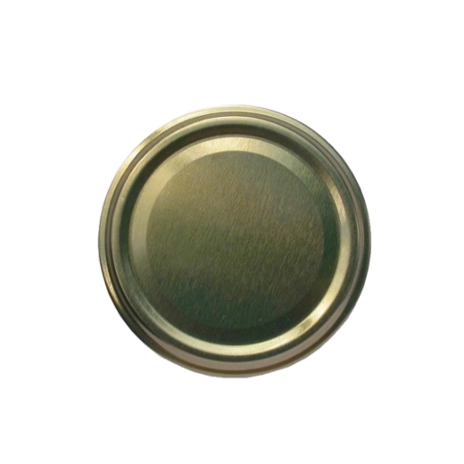 Złote wieczka Twist Off 66 mm do wekowania