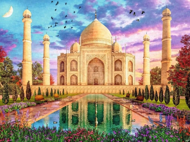 Puzzle Tadź Mahal Ravensburger 1500 elementów