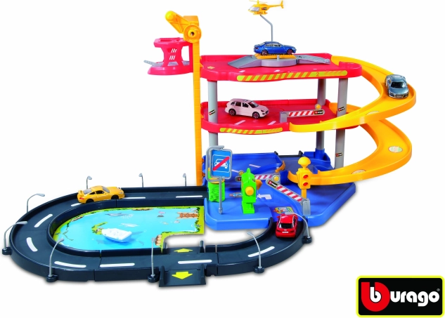 Parkingowy garaż Bburago