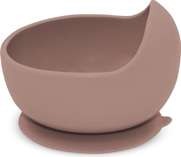 Petite&Mars silikonowa miseczka z przyssawką take&match velvet latte 6m+