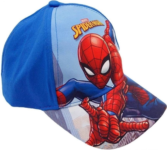 Czapka z daszkiem Spiderman niebieska