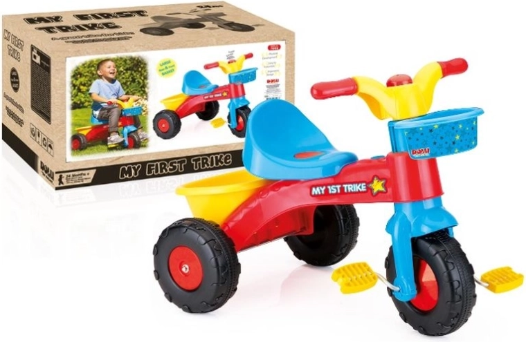 Dolu Mój pierwszy trójkołowy jeździk odblaskowy (trike) dla dzieci