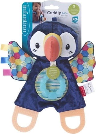 Pluszowy pingwin z gryzakami Infantino