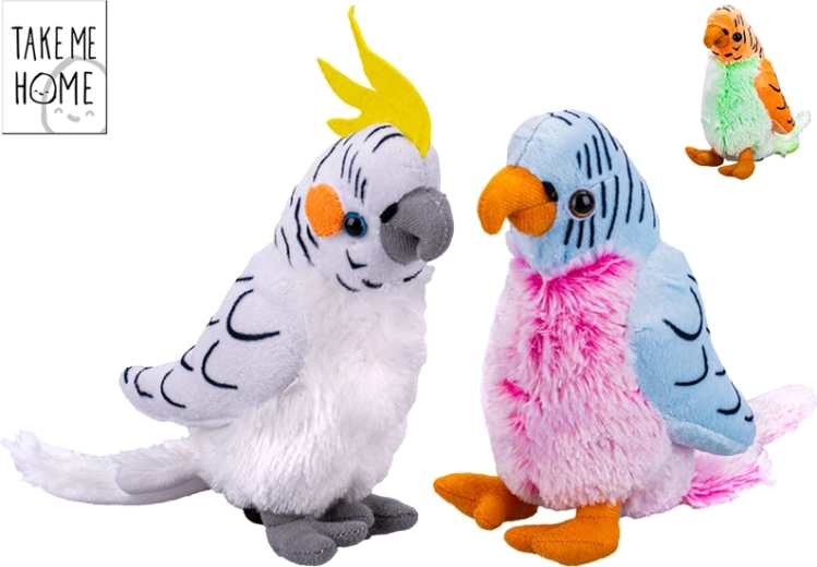 Pluszowa papuga Take Me Home 20 cm