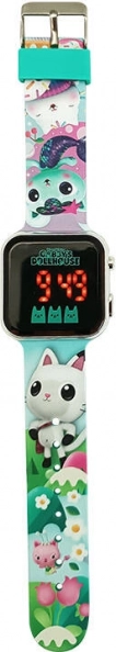 Zegarek LED GABBY'S DOLLHOUSE dla dzieci