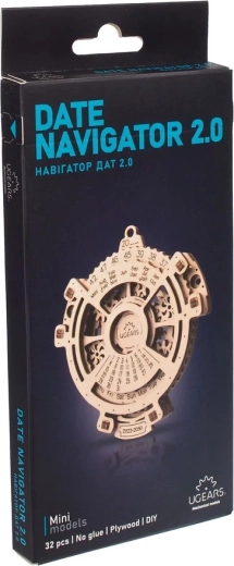 Ugears 3D drewniana mechaniczna układanka – wieczny kalendarz