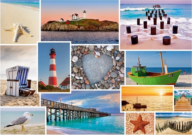 Puzzle Nad morzem 1000 elementów SCHMIDT