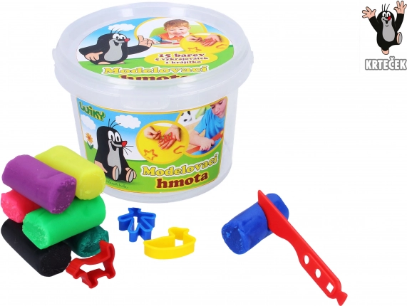 Zestaw modeliny Doh Krecik 300 g